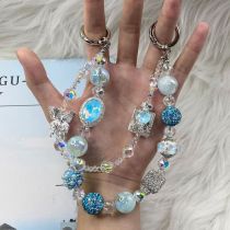 Perfume bottle mobile phone chain hand beaded bag pendant accessory chain