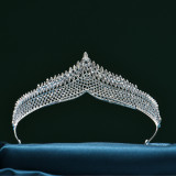 Diamond Crown Wedding Birthday Adult Ceremony Princess Headband Wedding Bride Crown Headband Accessories
