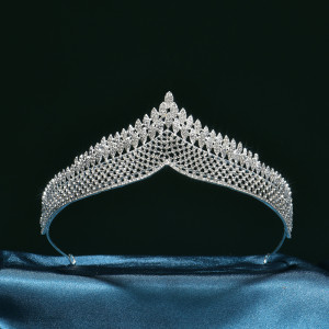 Diamond Crown Wedding Birthday Adult Ceremony Princess Headband Wedding Bride Crown Headband Accessories