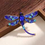 Dragonfly brooch insect women's clothing accessories high-end chest flower women
