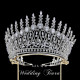 Bridal Crown Headwear Princess Crown Wedding Electroplated Zircon Hair Accessories Diamond Jewelry
