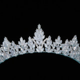 Crown Birthday Banquet Adult Ceremony Crown Hair Accessories Sweet Princess Headwear Fashion Show Stage Accessories