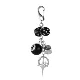 8 Billiards DIY Accessories Four Star 20 Dice Keychain Bag Pendant