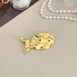 Stainless Steel Brooch Collection: Durable, Irregular Design, Pin Accessories, Jewelry Accessories