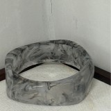 Dyeing coffee colored bracelet resin ladies' curved bracelet student best friend circular bracelet vinegar bracelet