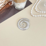 Stainless Steel Brooch Collection: Durable, Irregular Design, Pin Accessories, Jewelry Accessories