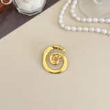 Stainless Steel Brooch Collection: Durable, Irregular Design, Pin Accessories, Jewelry Accessories