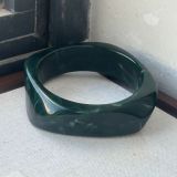 Dyeing coffee colored bracelet resin ladies' curved bracelet student best friend circular bracelet vinegar bracelet