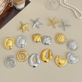 Stainless Steel Brooch Collection: Durable, Irregular Design, Pin Accessories, Jewelry Accessories