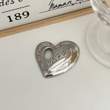 Stainless steel brooch collection, clothing accessories, chest flower brooch