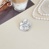 Stainless Steel Brooch Collection: Durable, Irregular Design, Pin Accessories, Jewelry Accessories