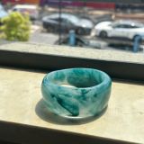 Irregular Resin Bracelet with High-end Feel, Colorfast Wide Bracelet