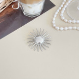Stainless Steel Brooch Collection: Durable, Irregular Design, Pin Accessories, Jewelry Accessories