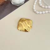 Stainless Steel Brooch Collection: Durable, Irregular Design, Pin Accessories, Jewelry Accessories
