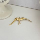 Stainless steel brooch collection, clothing accessories, chest flower brooch
