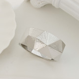 Premium irregular alloy bracelet, smooth and minimalist, trendy and stylish fashion band