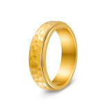 New stainless steel rotating ring, handmade irregular rotating pressure reducing ring
