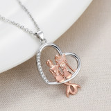 Mermaid Good sisters Necklace Original Design Collar Chain