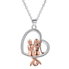 Mermaid Good sisters Necklace Original Design Collar Chain