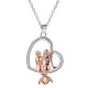 Mermaid Good sisters Necklace Original Design Collar Chain