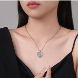 Love Turtle Cross Chain Necklace for Women