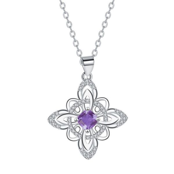 Carmen's Celtic Knot Necklace, Women's Clavicle Chain, Mother's Day Gift, Niche Jewelry