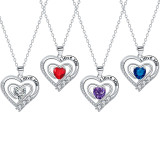 Jewelry Romantic Love Encirclement Necklace Female Pendant Niche Jewelry