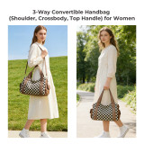 New plaid casual women's diagonal cross bag shoulder bag multifunctional handbag