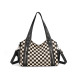 New plaid casual women's diagonal cross bag shoulder bag multifunctional handbag
