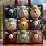 3D New Women's Lamb Pattern Printed Handbag Shoulder Bag