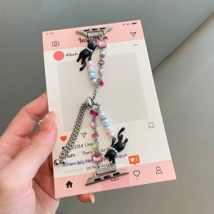 New Cat Strap Suitable for Applewatch98s10 Apple Watch with Bracelet