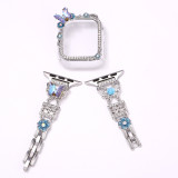 Rotating Butterfly Strap for iWatch98765se Apple Watch Case Bracelet