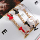 New Design for Women's Apple Watch iWatch9 Strap Metal Strap Chain