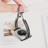 Suitable for Apple s8 watch Applewatch9876se heart-shaped metal hollow bracelet IWatch10 strap