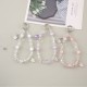Shell Star Crystal Girl Heart Phone Chain Trendy Versatile Phone Pendant Creative Keychain Bag Hanging