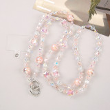 Crossbody long chain accessories, phone chains, phone cases, bead pendants, keychains, wholesale, light luxury lanyard bags