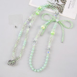 Crossbody long chain accessories, phone chains, phone cases, bead pendants, keychains, wholesale, light luxury lanyard bags