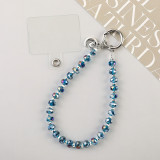 Crystal Wheel Bead Pendant Phone Chain Phone Case Bag CCD Chain Decorative Strip Clip Anti