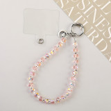 Crystal Wheel Bead Pendant Phone Chain Phone Case Bag CCD Chain Decorative Strip Clip Anti