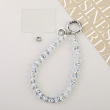 Crystal Wheel Bead Pendant Phone Chain Phone Case Bag CCD Chain Decorative Strip Clip Anti