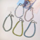 Crystal Wheel Bead Pendant Phone Chain Phone Case Bag CCD Chain Decorative Strip Clip Anti