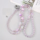Crossbody long chain accessories, phone chains, phone cases, bead pendants, keychains, wholesale, light luxury lanyard bags