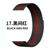 Suitable for Apple iwatch S10/11 Milanese stainless steel strap magnetic buckle