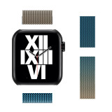 Suitable for Apple iwatch S10/11 Milanese stainless steel strap magnetic buckle