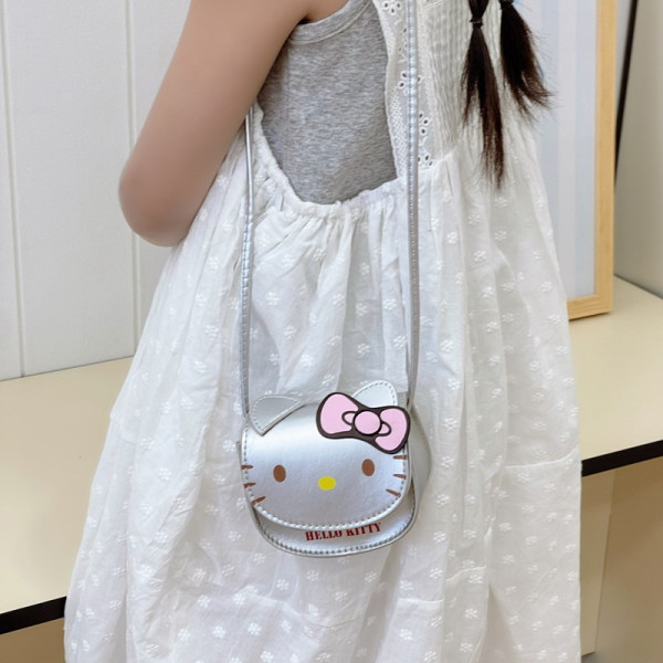 Children's bag, cartoon cute zero wallet, stylish parent-child crossbody bag, headphone jack, red envelope, women's bag