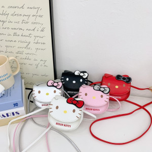Children's bag, cartoon cute zero wallet, stylish parent-child crossbody bag, headphone jack, red envelope, women's bag