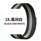 Suitable for Apple iwatch S10/11 Milanese stainless steel strap magnetic buckle