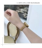 Suitable for Applewatch S11 seven bead stainless steel Apple IWatch butterfly buckle bracelet