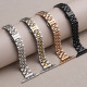 Suitable for Applewatch S11 seven bead stainless steel Apple IWatch butterfly buckle bracelet