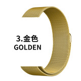 Suitable for Apple iwatch S10/11 Milanese stainless steel strap magnetic buckle